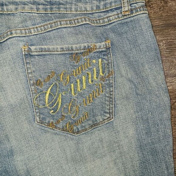 G Unit Clothing Co Cropped y2k Jeans - Picture 7 of 11